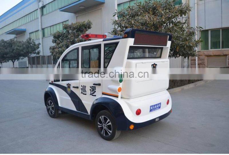 6 seater electric closed patrol Mini bus SYH7041EVABJ with CE certificated