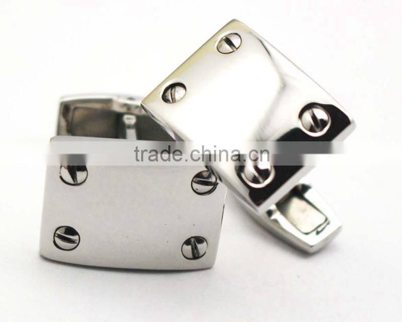 Promotional Bulk Stainless Steel Cufflink For Men