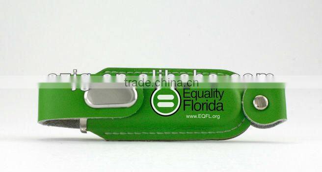 Most Popular Leather USB Flash Drive, Full Colors Available