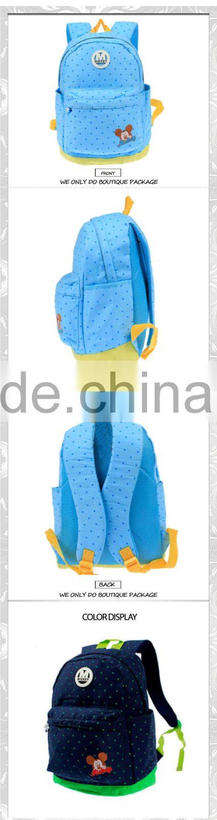 XF Polyester Backpack Sky Blue Kids Fashion Backpack