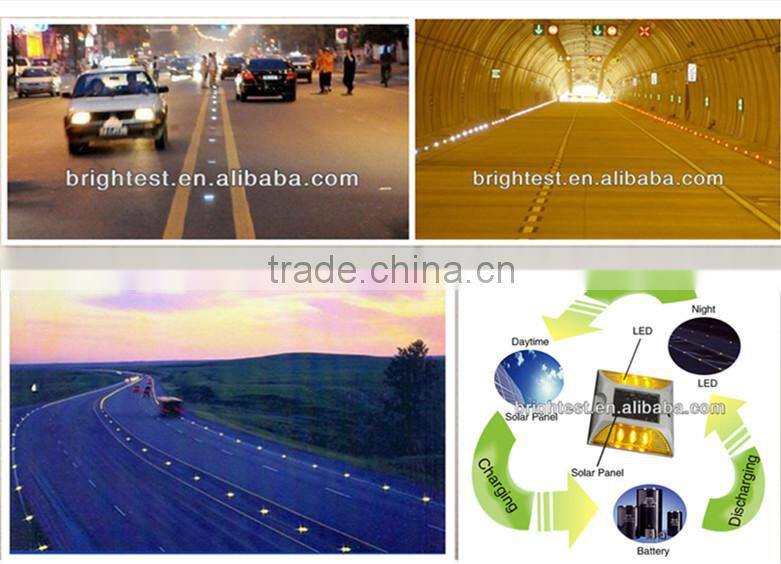 IP68 reflective flashing light, reflective road stud,solar pavement markers