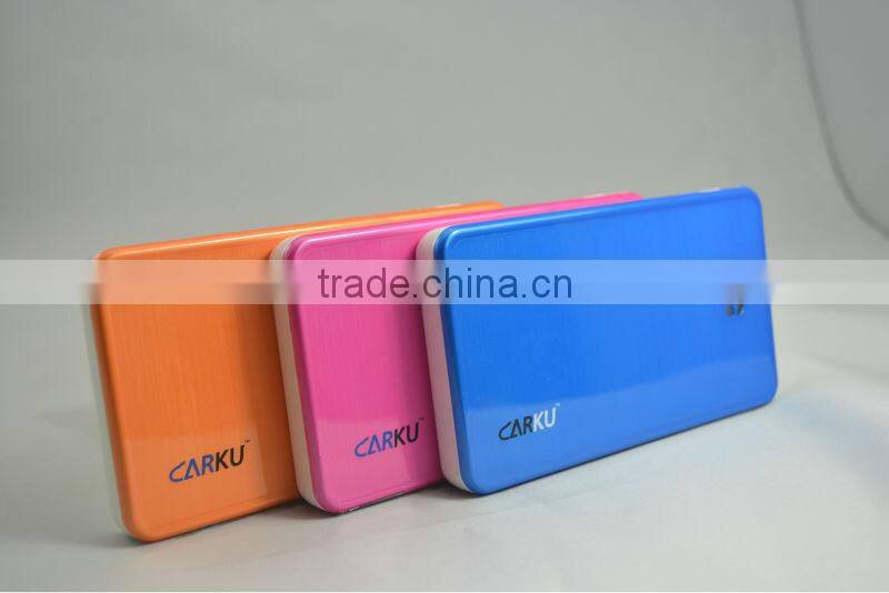 ultra slim 6000mAh portable battery charger auto carJump starter