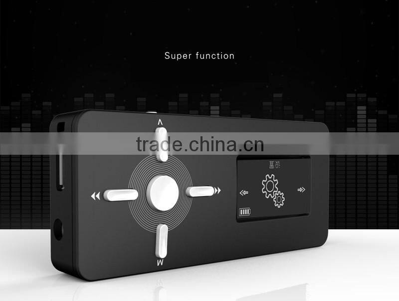 New Model Multi-Language Smallest HiFi Mp3 Player with Voice Recorder and FM Function HM01