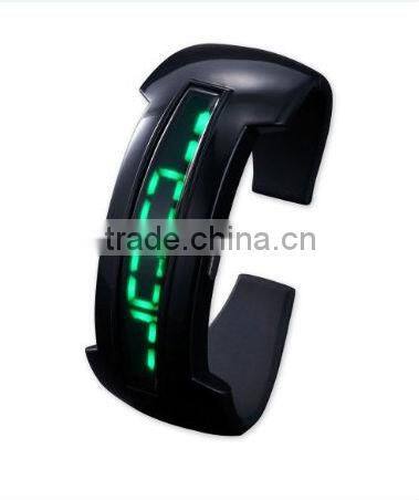 Robot Style White Silicone LED Flash Sport Bracelet Wrist Watch