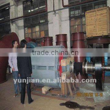 Horizontal turbine generator