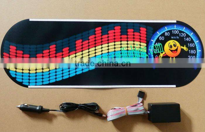 EL Lighting Car Sticker Blue LED Lighting