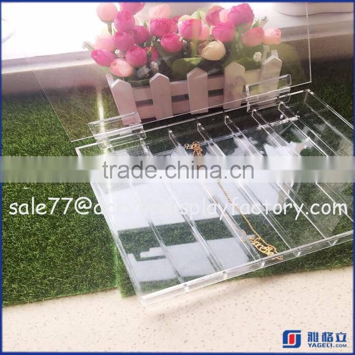 Best Product Clear Acrylic Cash Tray With Base/Modern Acrylic Cash Tray Manufacurer/Acrylic Coin Tray