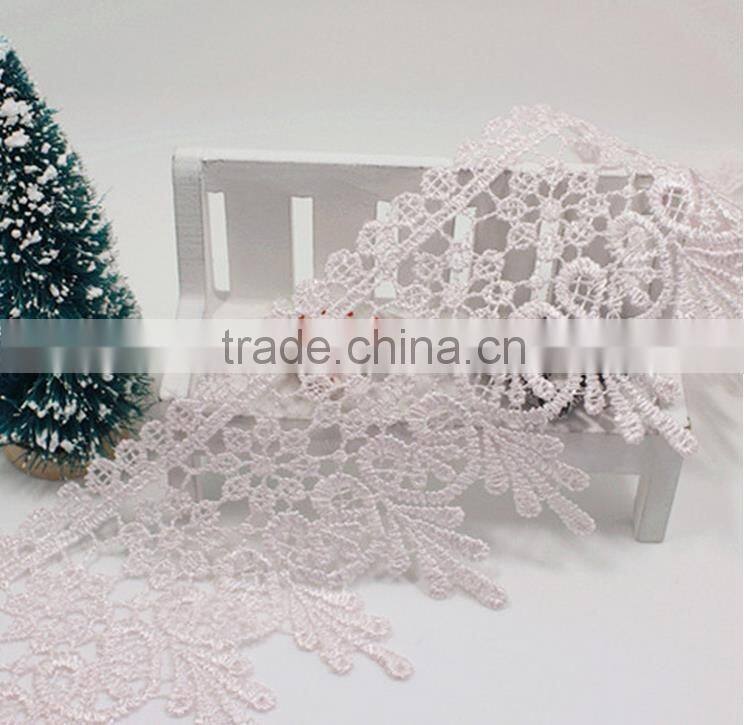 8.5CM Crochet Cotton Flower Lace Trim For Garment Accessories