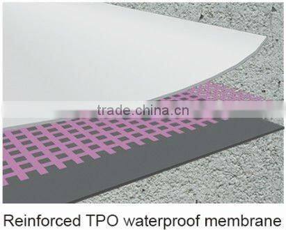 TPO roofing membrane for roof