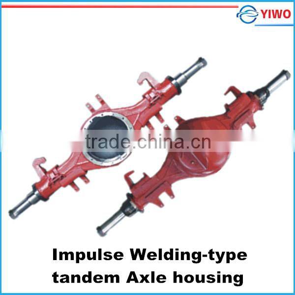 Truck axle parts tandem impulse welding type rear axle housing