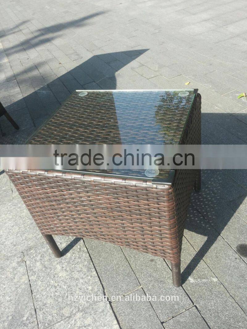 KD rattan furniture coffee set