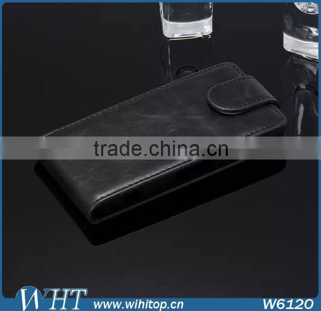 Luxury Leather Case for Sony Xperia Z3 Mini, Flip Leather Case for Sony Xperia Z3 Compact