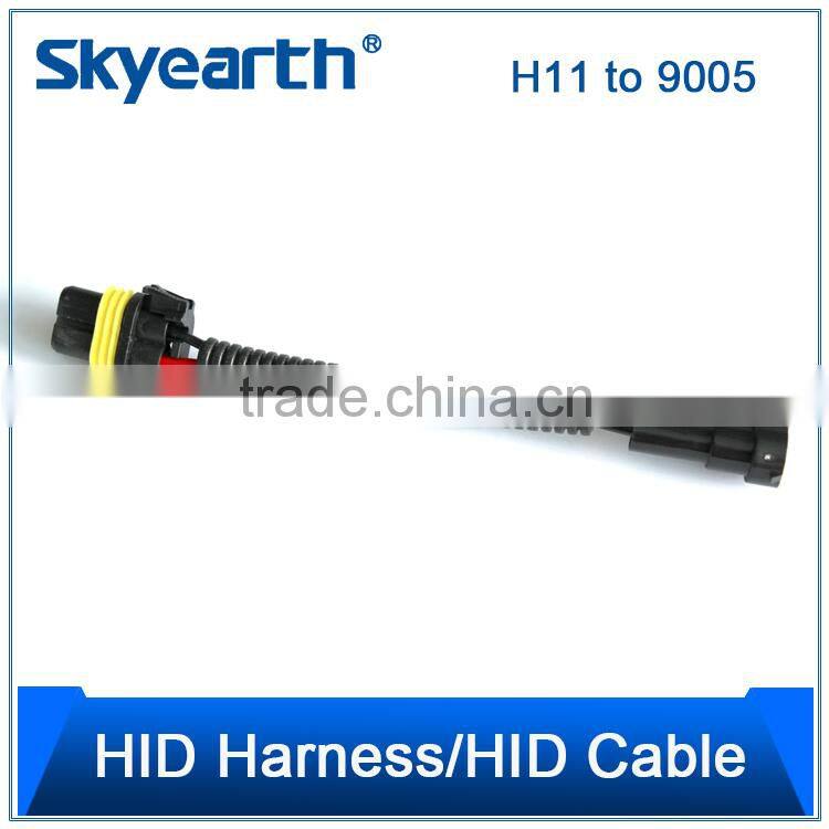 H1 H3 H7 H11 9005 9006 HB3 HB4 880 Single Beam HID Conversion Kit Relay Wire Harness