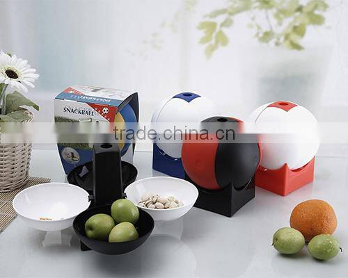 FOOTBALL-SHAPE SNACK CONTAINER