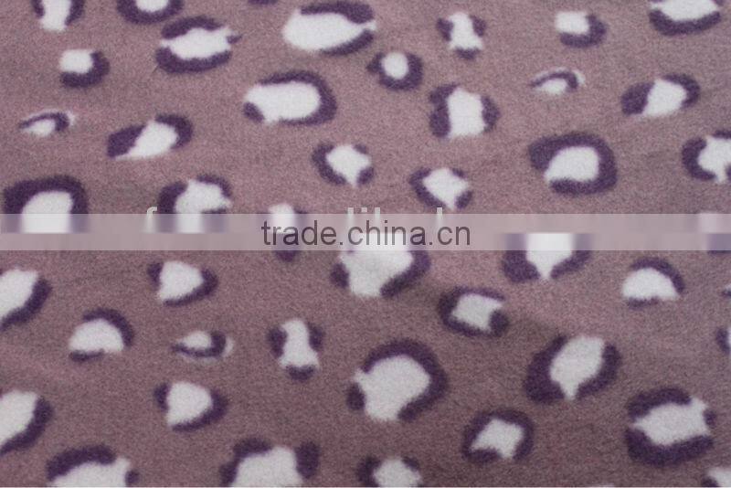 Cheap print polar fleece fabric/100 polyester polar fleece fabric