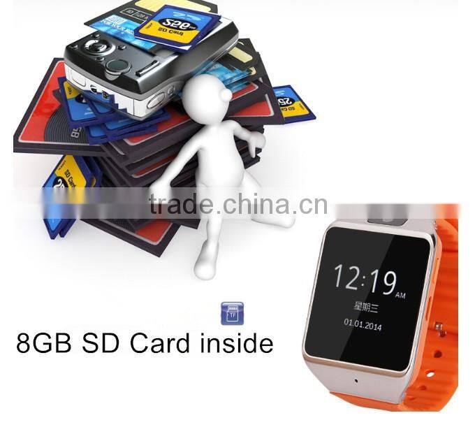 Multifunctional 1.54 inch Bluetooth Smart Watch Android Watch Phone With Camera Pedometer Calling Recording SD Card Built-in