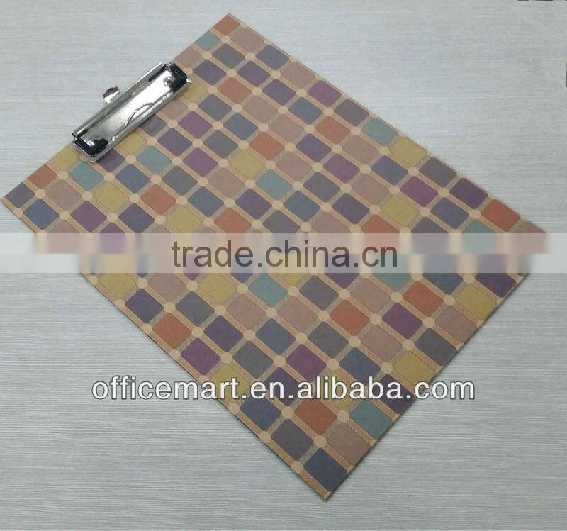 2.2 mm thickness a4 kraft paper clipboard