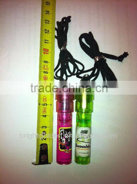 Promotional flashing led whistle