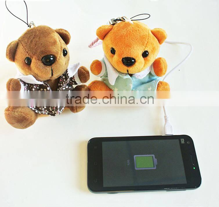 5200 mAh Cute Bear Doll Shape Universal Power Bank