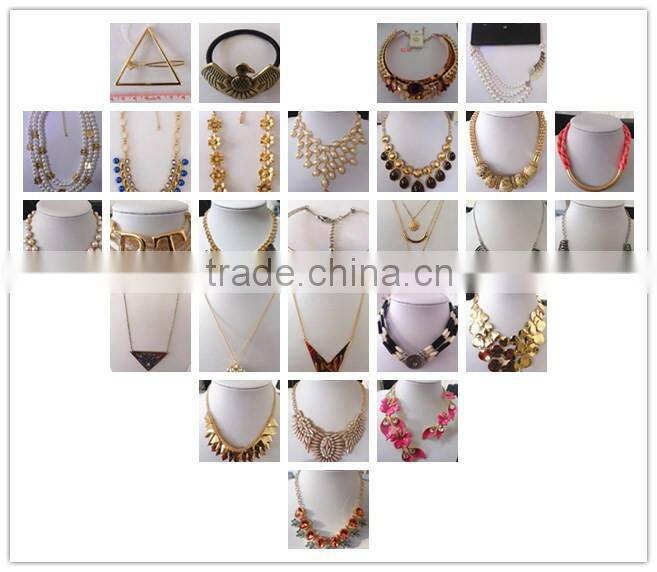 wholesale metal gald statement necklace