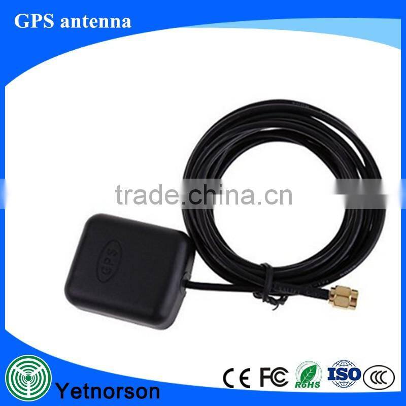 Active GPS Antenna 3-5V 28dB 5 meter SMA male /Fakra C