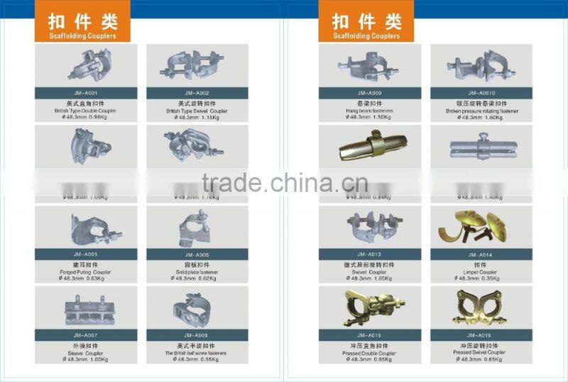 Germany Scaffolding Coupler For Construction