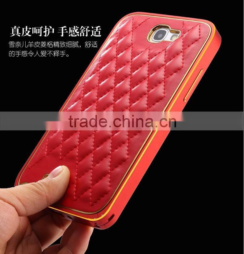 Hand-made Lingge case for samsung n7100 made in china