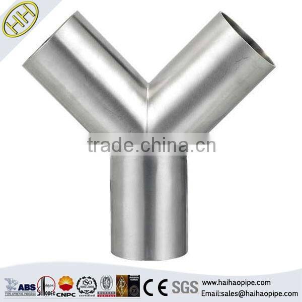 ASME B16.11 NPT threaded reducing 45 degree lateral tee pipe fitting