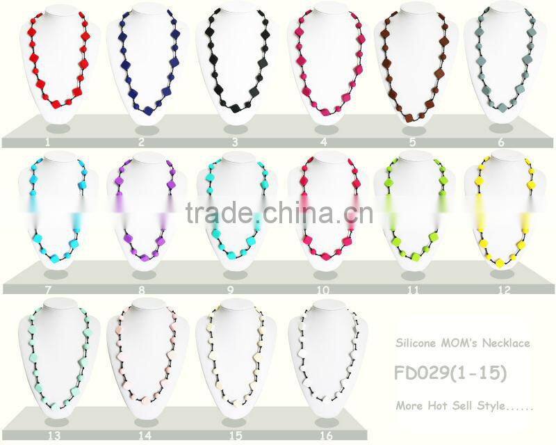 Novelty bpa Food Grade Teeth Toy Silicone Pendant Baby Teething