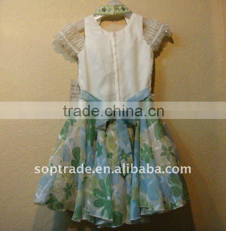 Latest design kids party wear dresses for girls