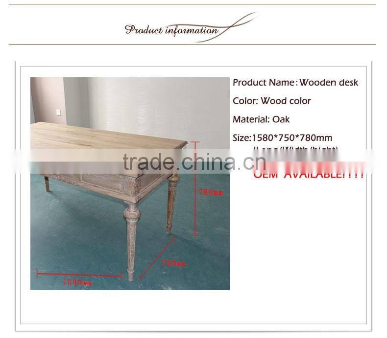 Fancy Laptop Tables /Wooden Study Table/Computer Desks With 3-Drawers