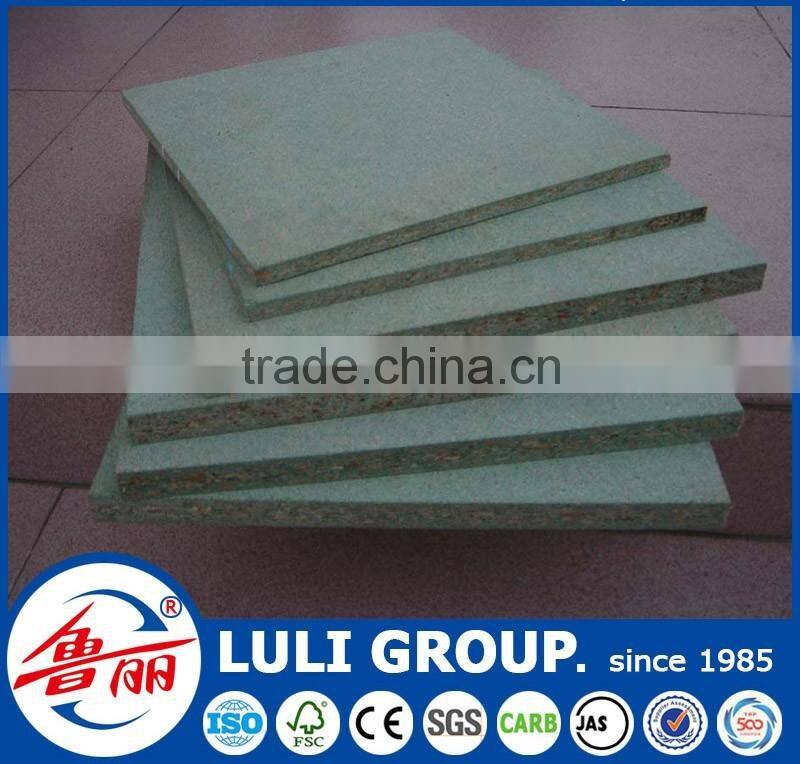 green waterproof particle board