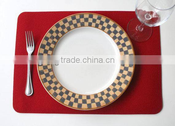 bulk felt back coasters felt wine coaster