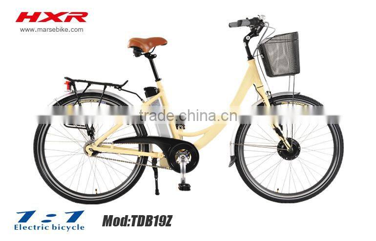 700C ebike design Lady Electric Bike City