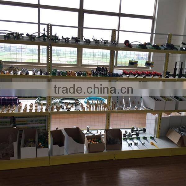 Mini hose reel, 10 meter hose 3/8" with spray gun and pipe accessories