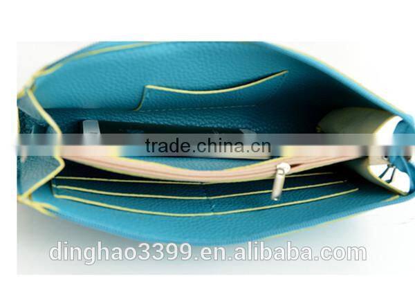 2016 Stylish wallet Genuine Leather Clutch Wallet nice pattern soft wallet