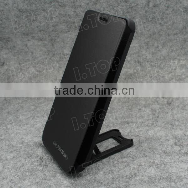 New Arrivel Flip Battery Case for Samsung Galaxy Note 4 External Battery Case