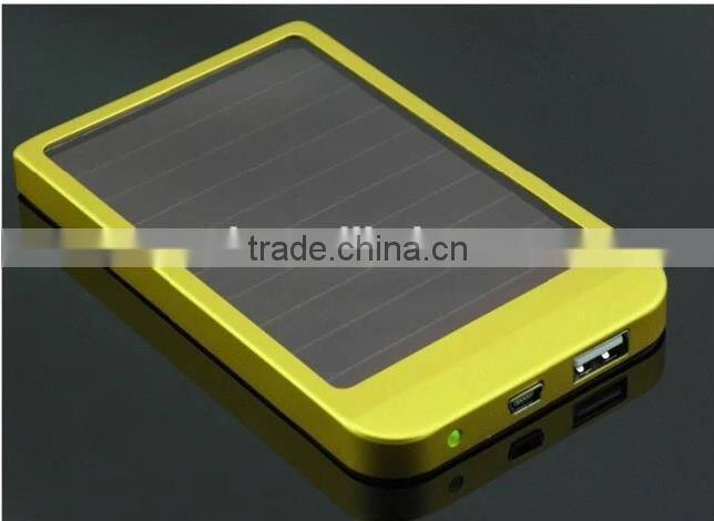 solar charger power bank 2600 mAh wireless power bank charger from shenzhen