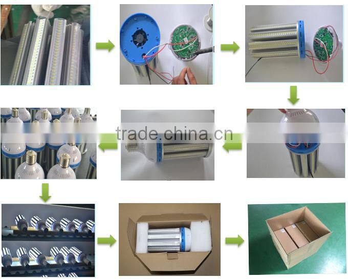 high quality ac85-265v 100w e40 led corn lighting