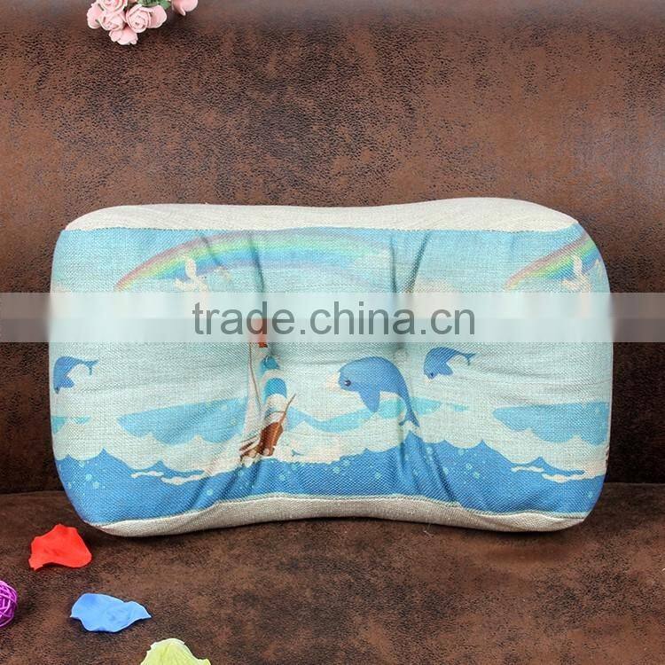2015 new Sailing trip cartoon dolphins waist cushion cover Office pillow