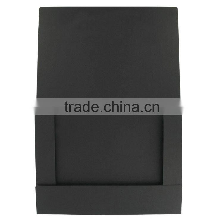 Elastic closure kraft paper file folder, Kraft 3 flap folder