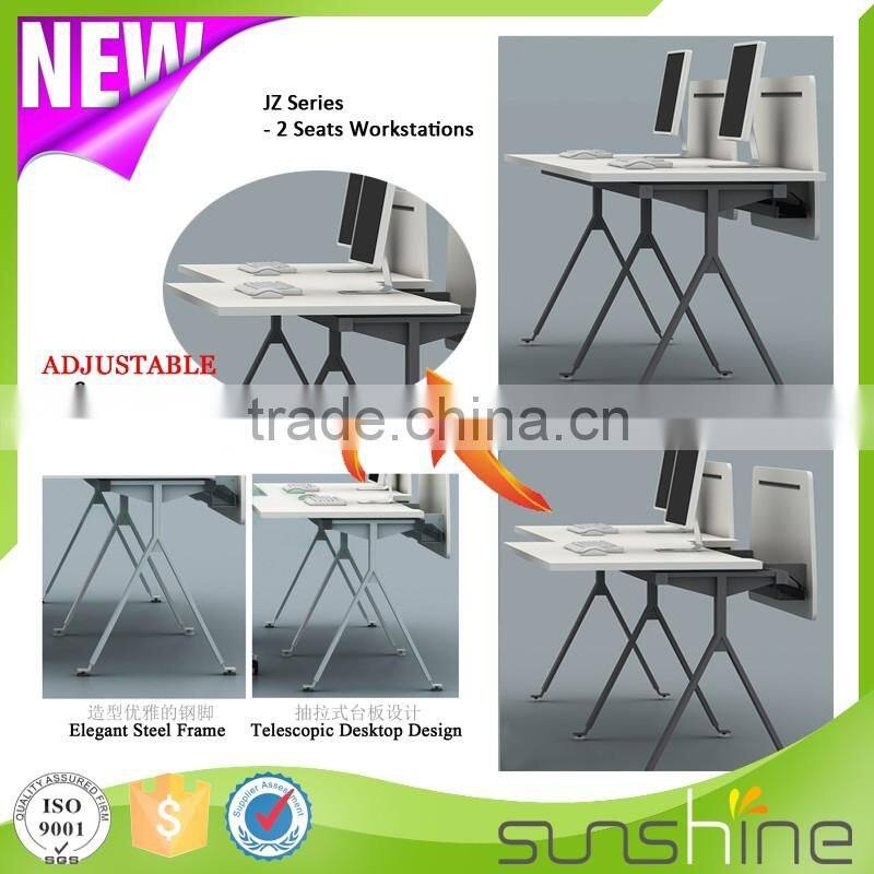 KB-FW03 2016 Best Selling Top Quality Office Furniture/Customized Office Desk 2 person workstation 4 person workstation
