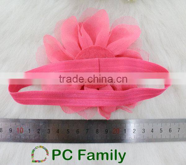 Fashion headband colorful girly hairband with flowers