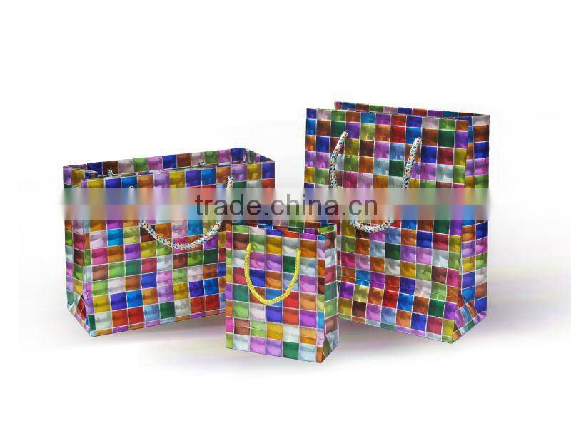 fresnel lens paper gift bag