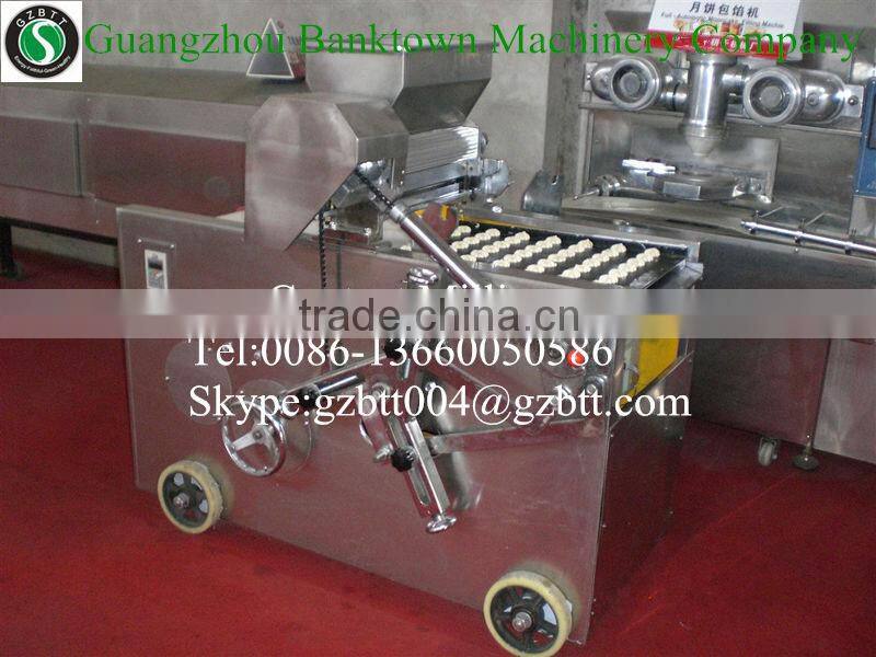 Automatic cookies filling machine for moon cake fillings