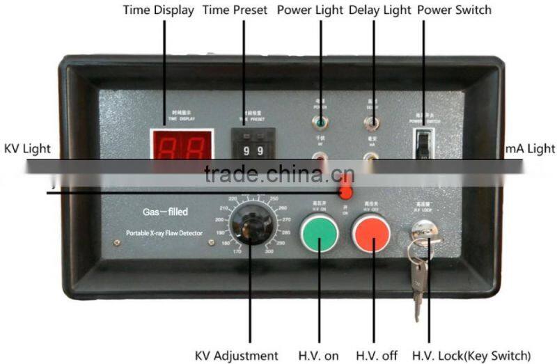 DTEC XXQ-3505 Portable Gas-filled X-ray Flaw Detector,Directional Filming
