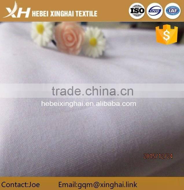 plain style bleached white 65 polyester 35 cotton lining fabric for garment
