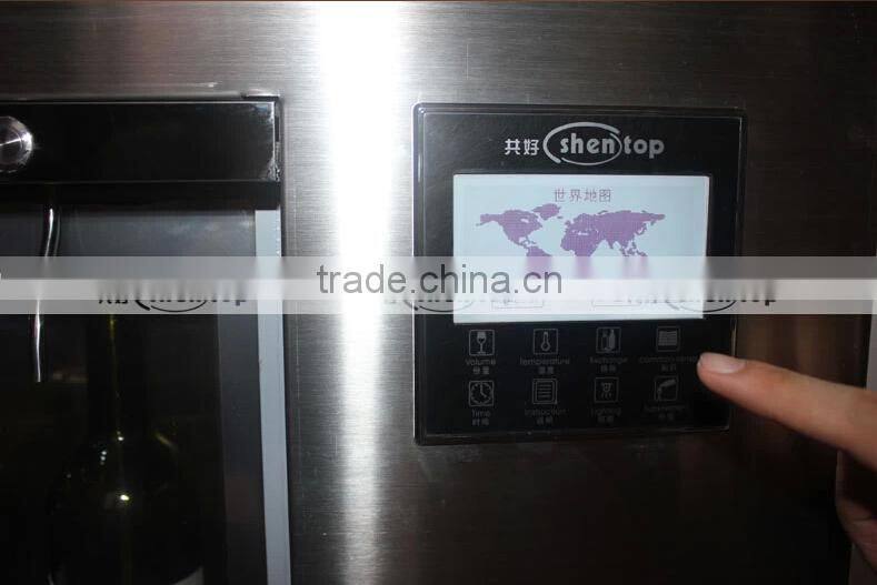 ShenTop Dual Zone wine dispenser STH-AV05 wine dispenser vending machine wine dispenser fridge