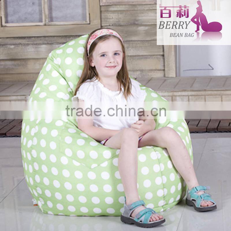 Colorful Mini Kids Bean Bag Arms Sofa Chair