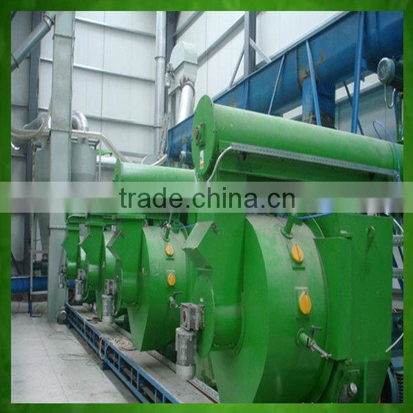 Energy reuse biomass fuel briquette machine